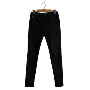 Else Women's Black Mid Rise Skinny Denim Jeans